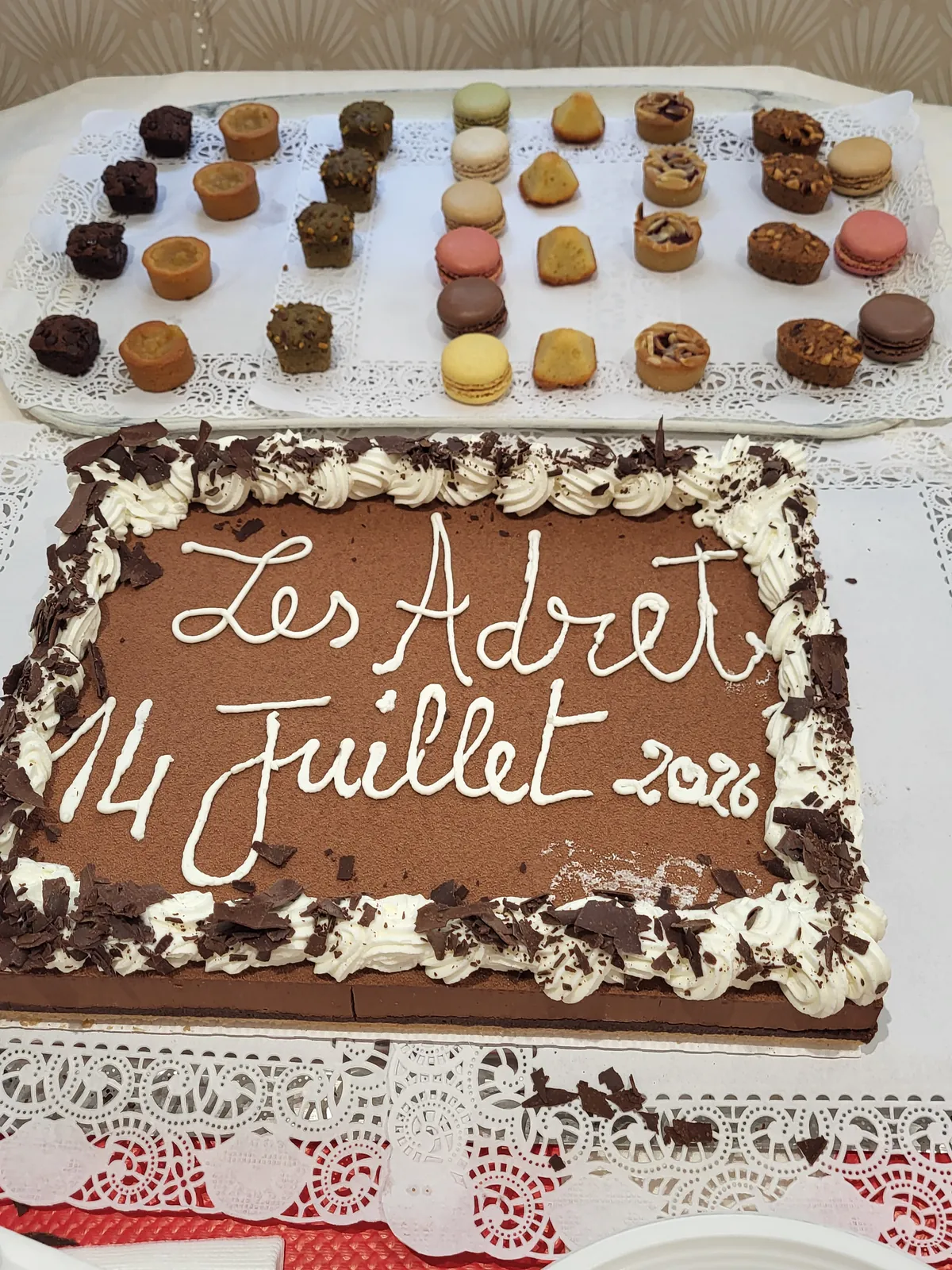 14 juillet  la Fête nationale Aux Adrets 