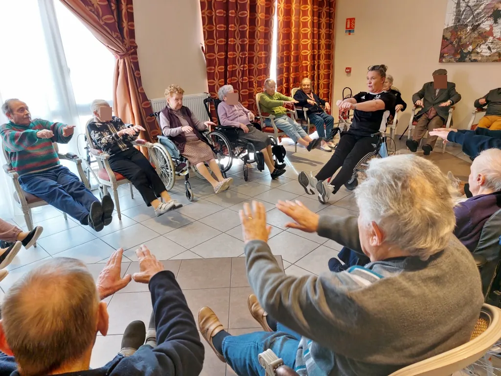 gymnastique douce avec l'association Creusot Défi 2 000