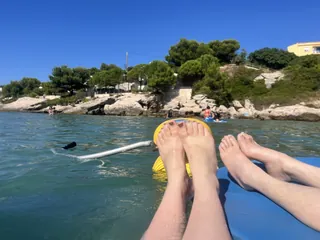 Une belle sortie à la plage du verdon