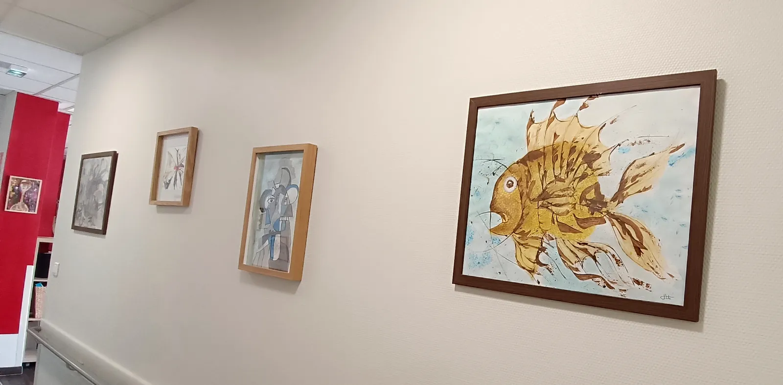 Une nouvelle exposition s'installe à la résidence