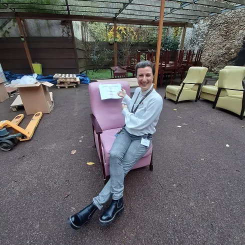 Changement de mobilier en cours !