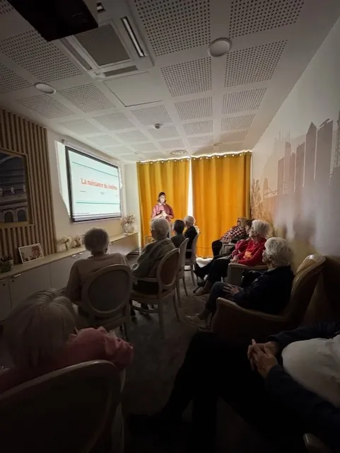 Conférence "Les débuts du cinéma" aux terrasses de l'étoile