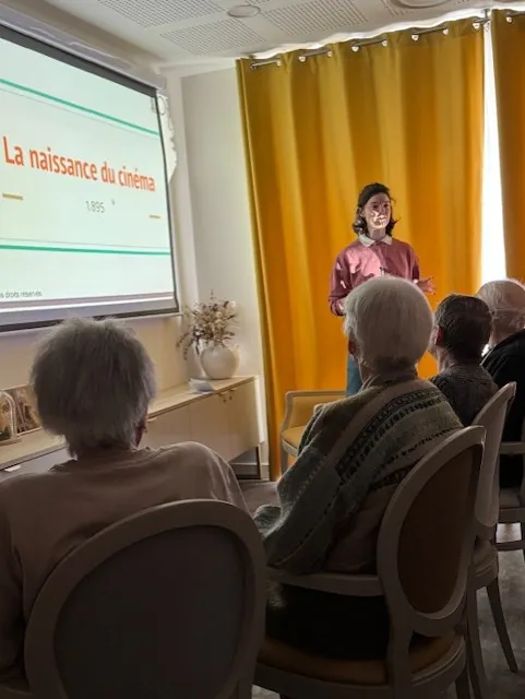 Conférence "Les débuts du cinéma" aux terrasses de l'étoile