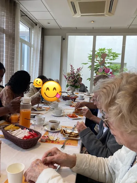 Brunch à l'anglaise à la résidence Le Cap