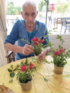 Atelier composition florale