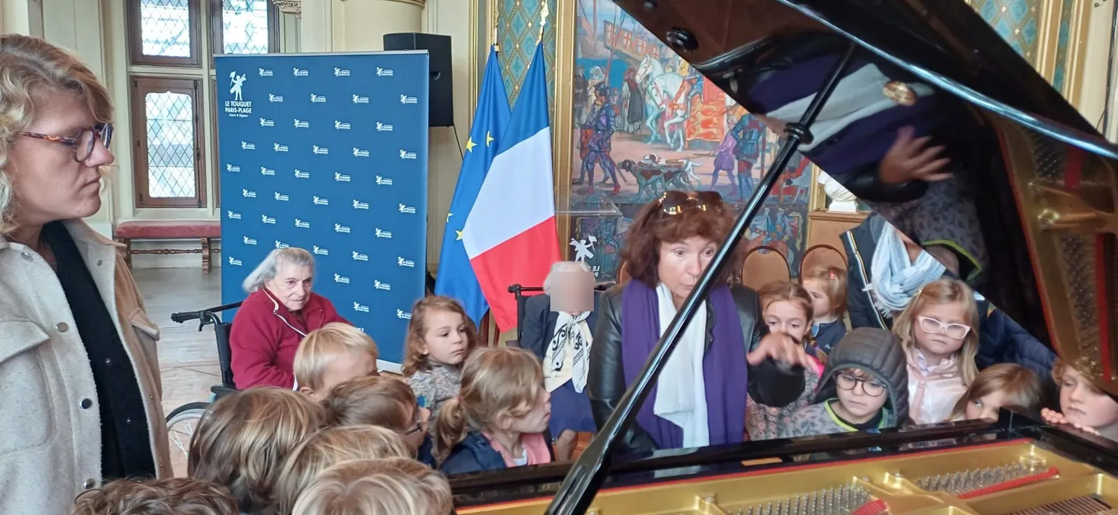 Du piano à l'hôtel de ville du Touquet