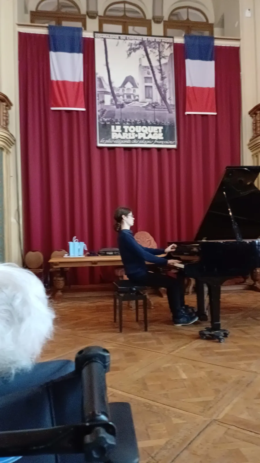 Du piano à l'hôtel de ville du Touquet