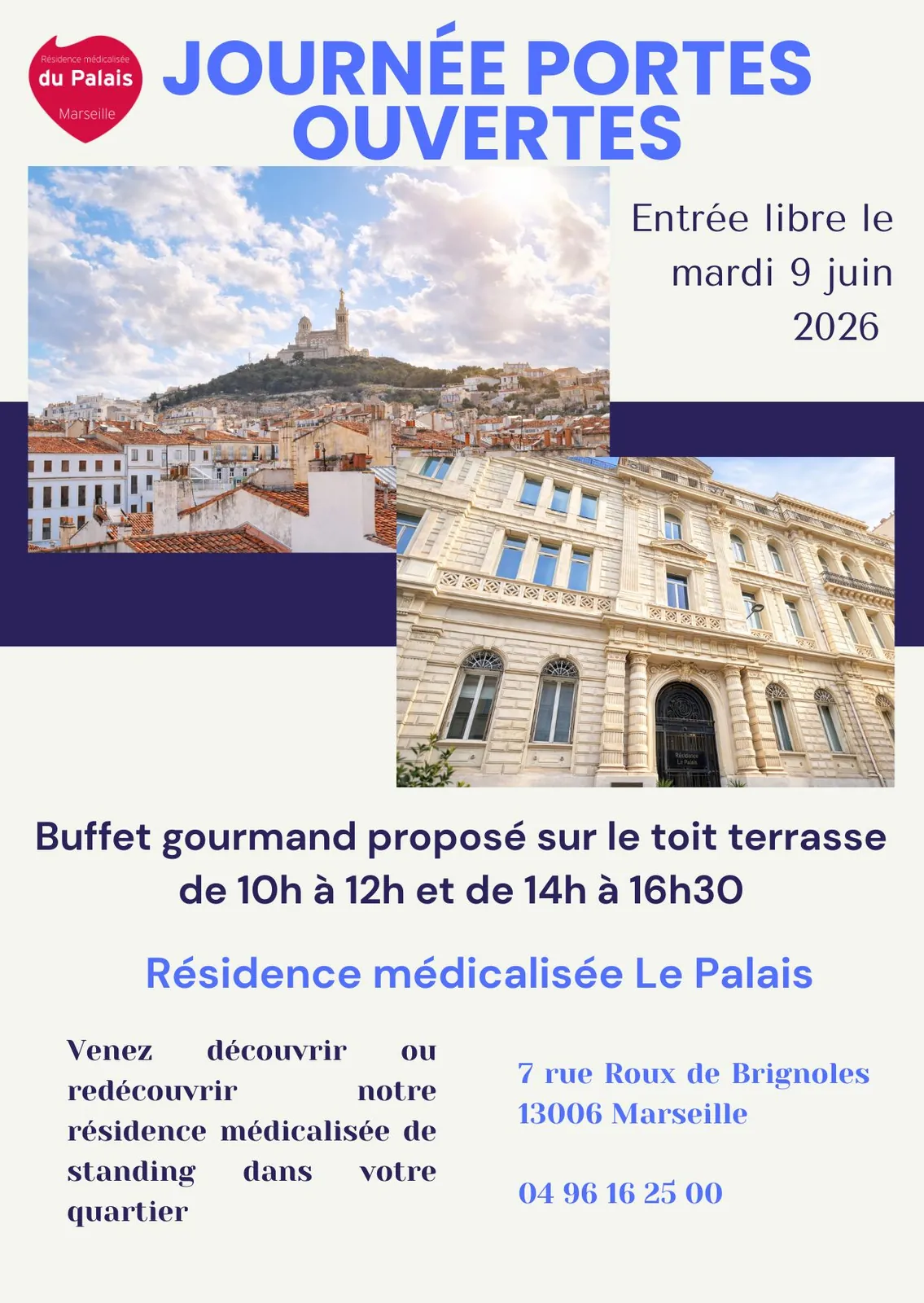  Et si vous veniez découvrir la Résidence du Palais ?