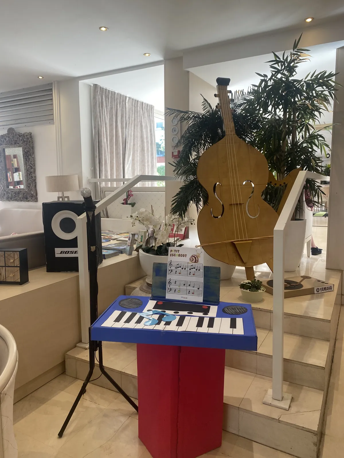UNE DECORATION SPECIALE FETE DE LA MUSIQUE