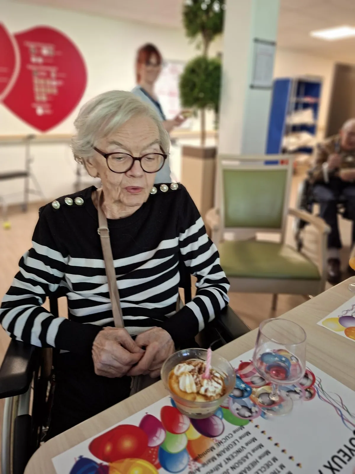 Les anniversaires à la résidence Tiers Temps 