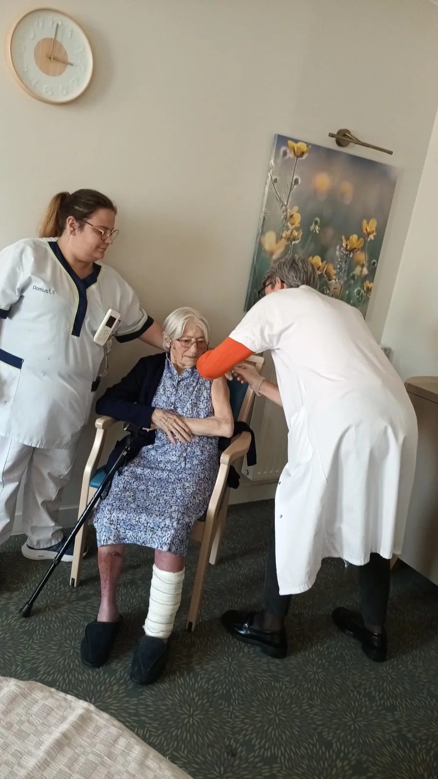 Campagne de vaccination contre la grippe et la COVID-19 