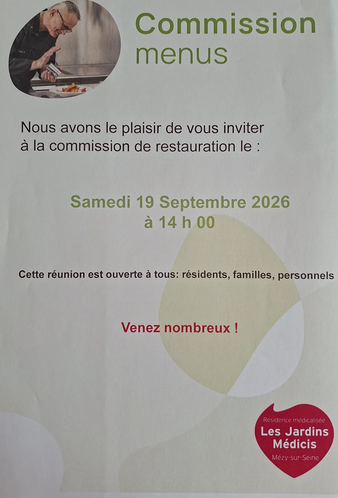 Commission Restauration : votre avis compte !