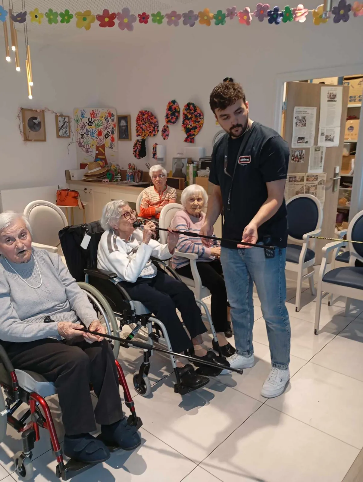 Après-midi Jeux Olympiques à la résidence Saint Jean d'Agen