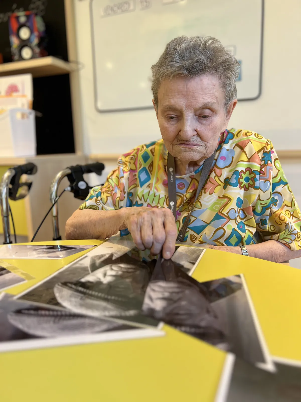 Des instants partagés en unité protégée : les ateliers cognitifs