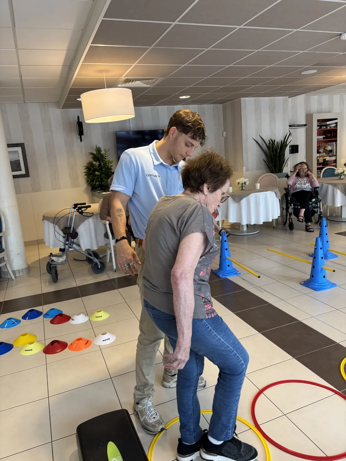 La prévention des chutes au coeur des ateliers de L'EHPAD D'ESBLY