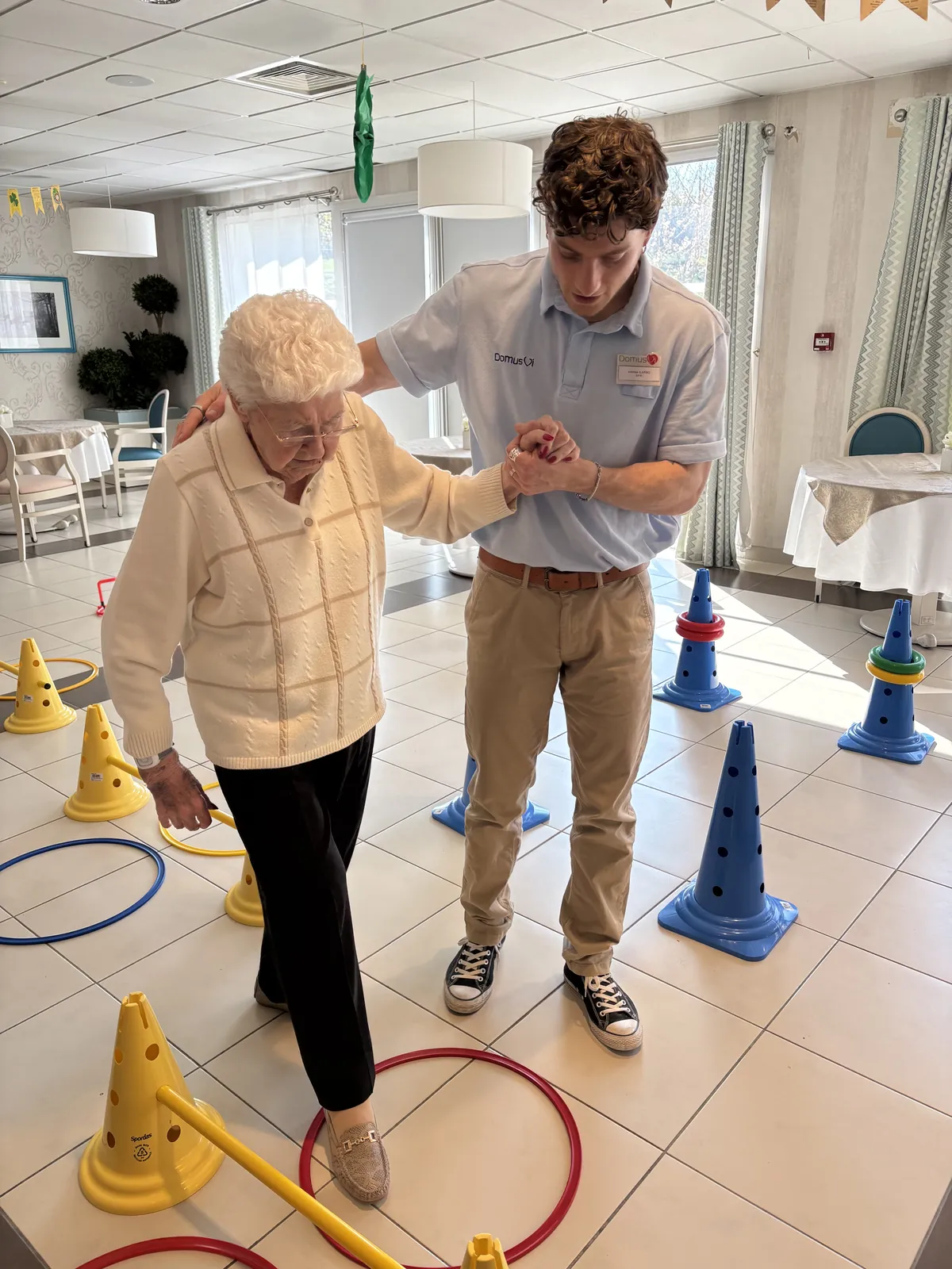 La prévention des chutes au coeur des ateliers de L'EHPAD D'ESBLY
