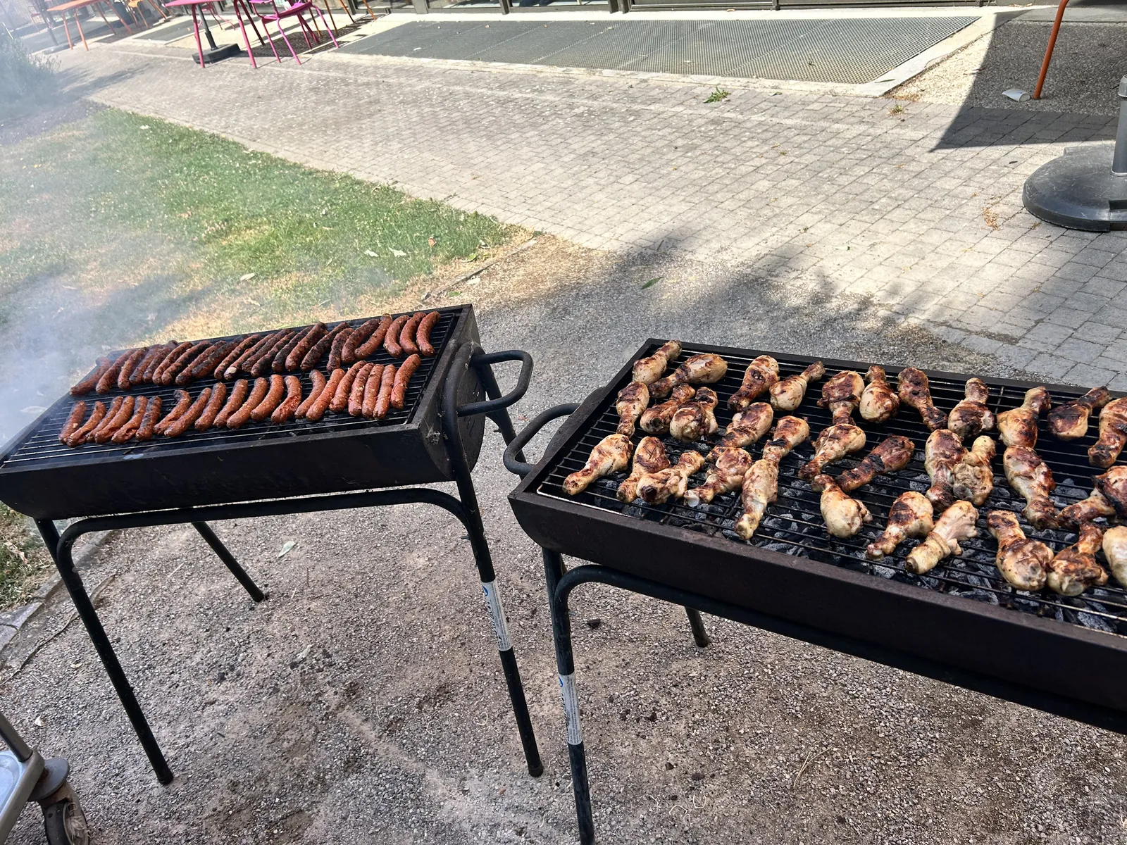 Le 14 juillet célébré autour d'un grand barbecue 