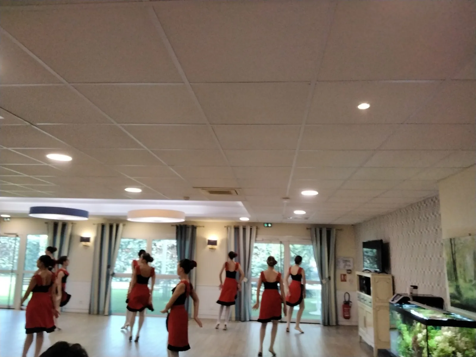 DANSE  CLASSIQUE ET CONTEMPORAINE   A L'HONNEUR 