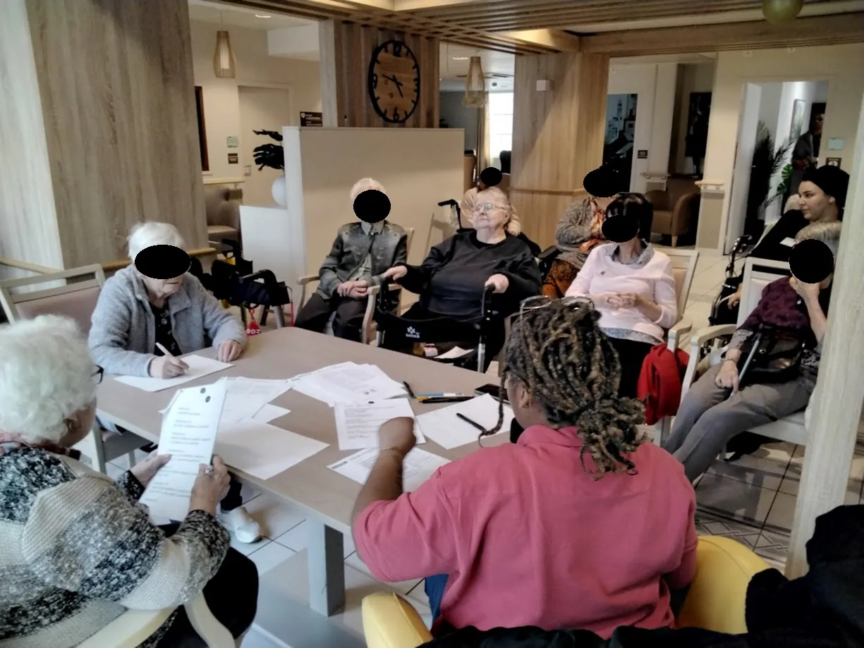 SEMAINE DE LA FRANCOPHONIE A LA RESIDENCE LES JARDINS D'EPINAY