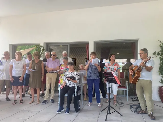 Après-midi en musique avec l'association APCP au Grand Chai