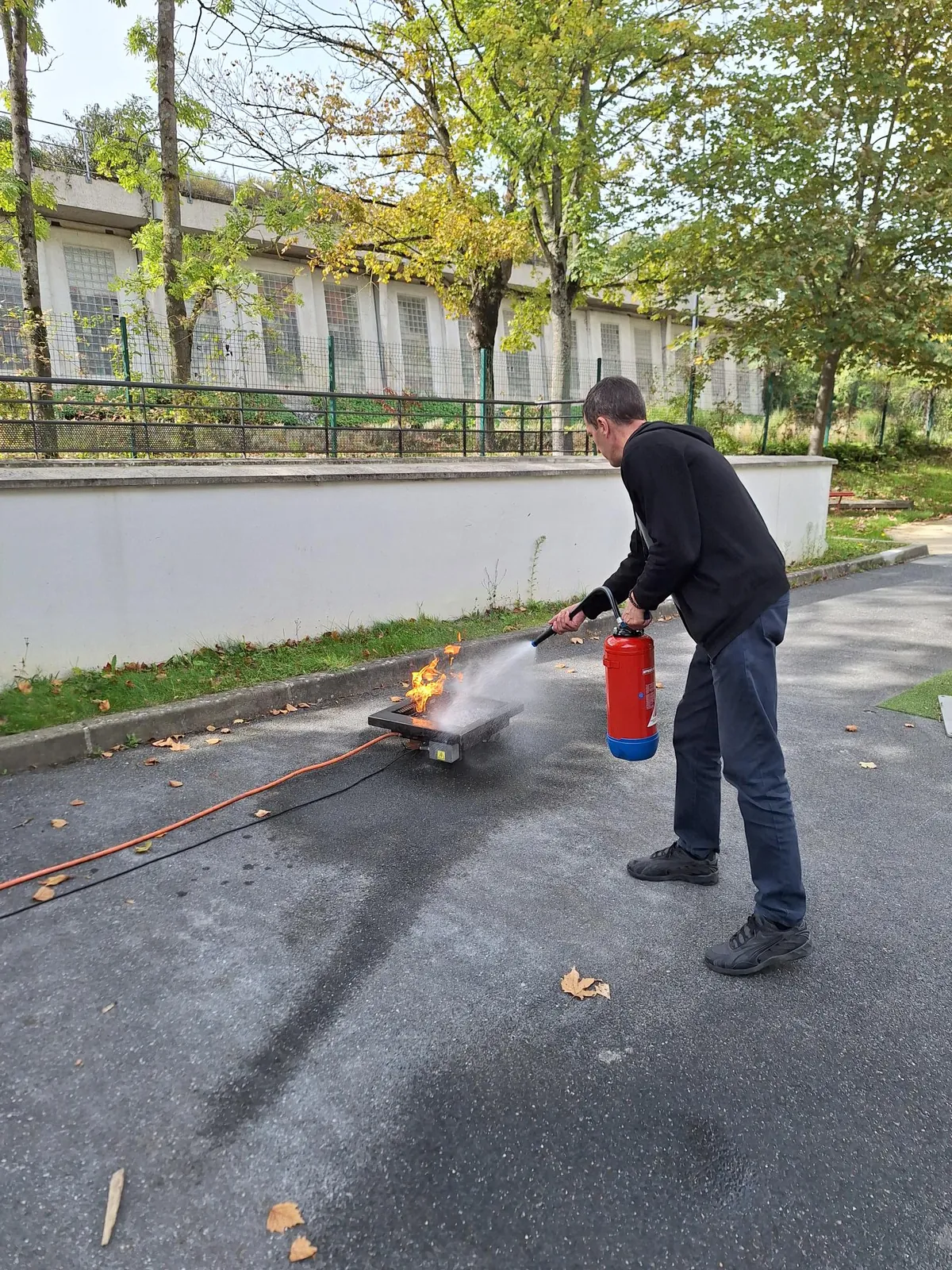 Formation au risque d'incendie