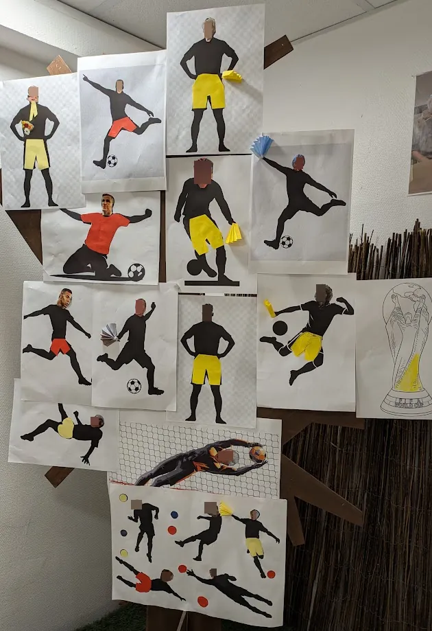 Atelier créatif "Coupe du monde de football" ?