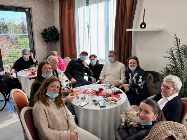 Fête de Noël des résidents et des familles 