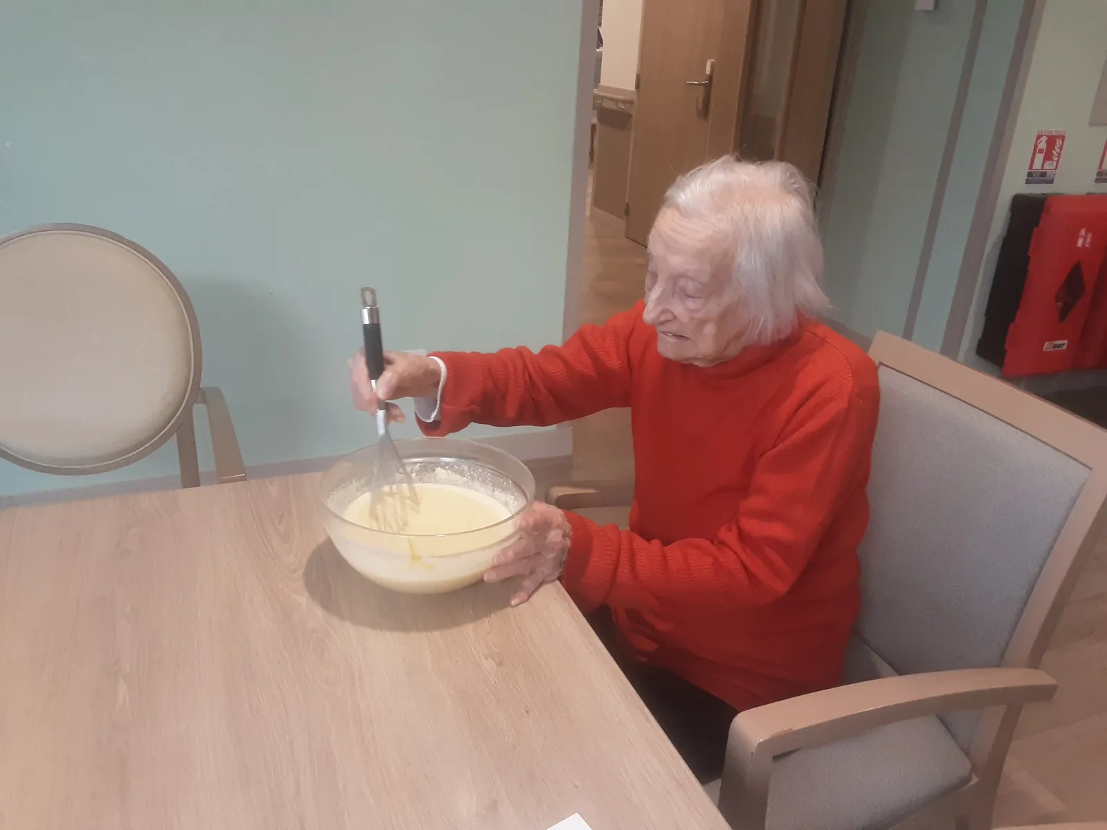 Crêpes party à l'unité protégée