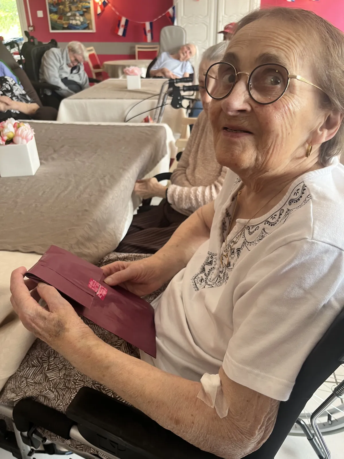 Distribution des cadeaux 