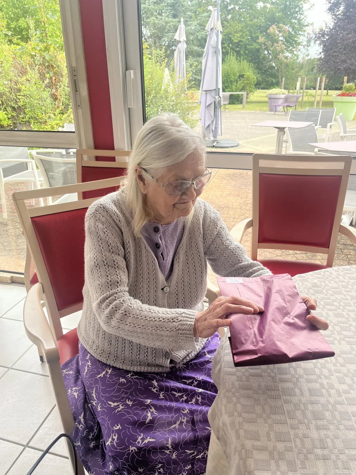 Distribution des cadeaux 