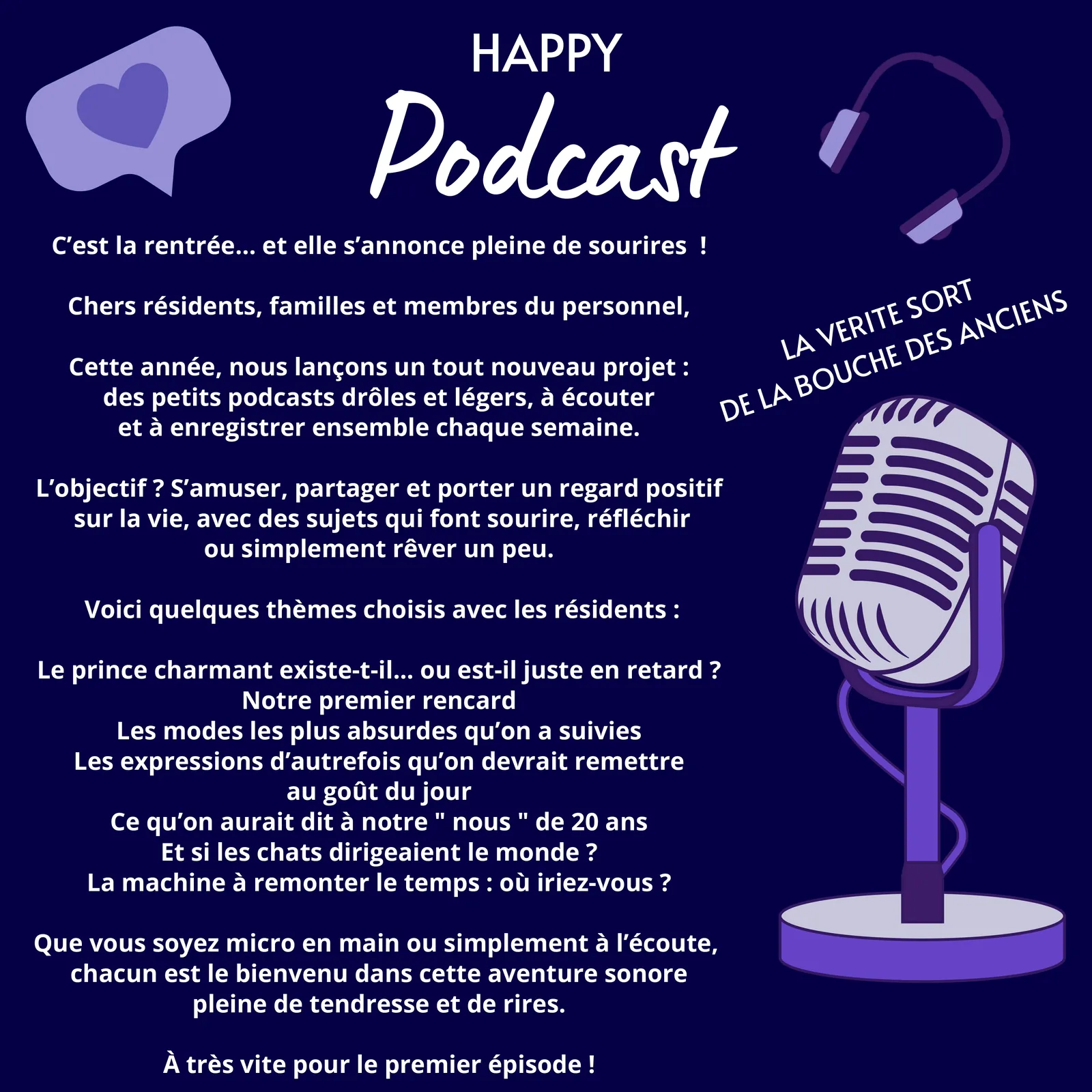 A vos micros ! 