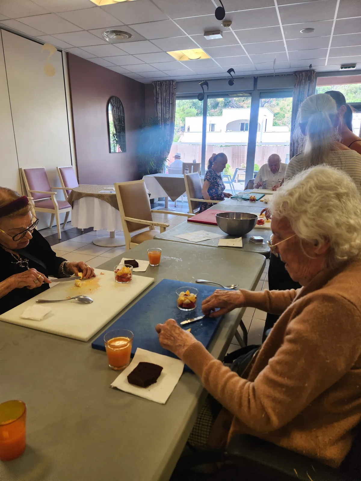 Atelier salade de fruits, un moment de régalade