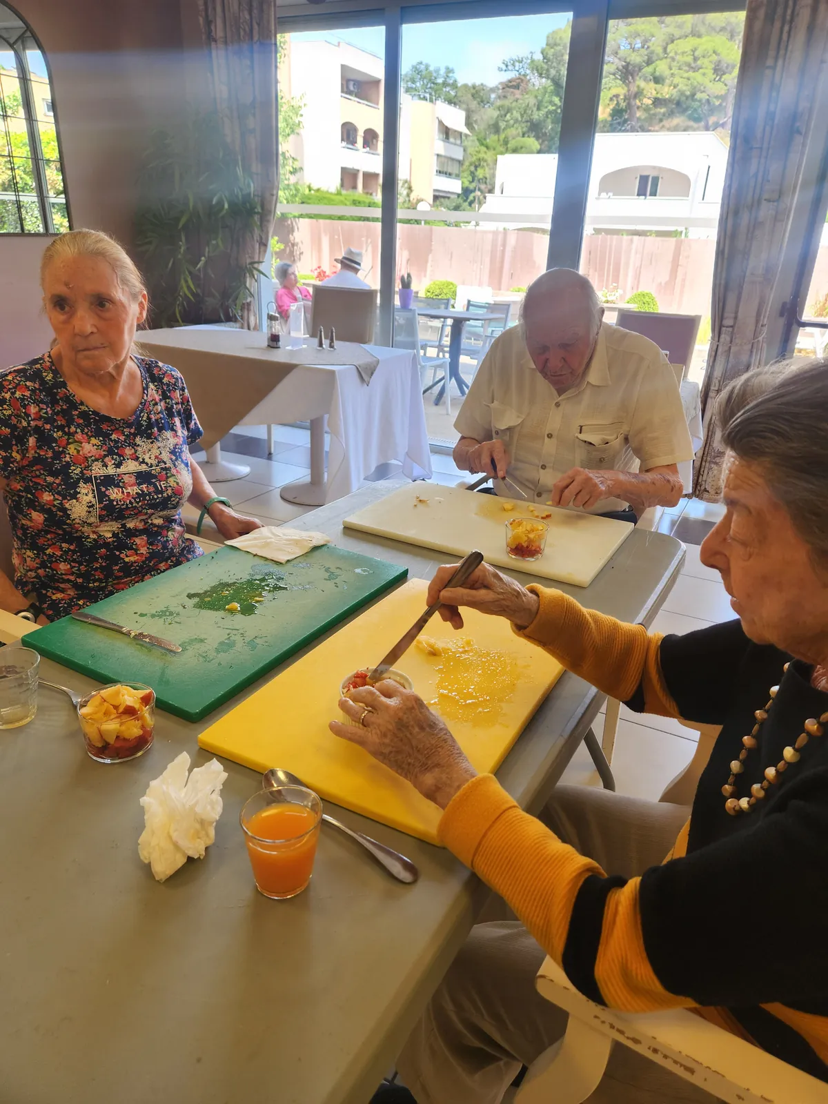 Atelier salade de fruits, un moment de régalade