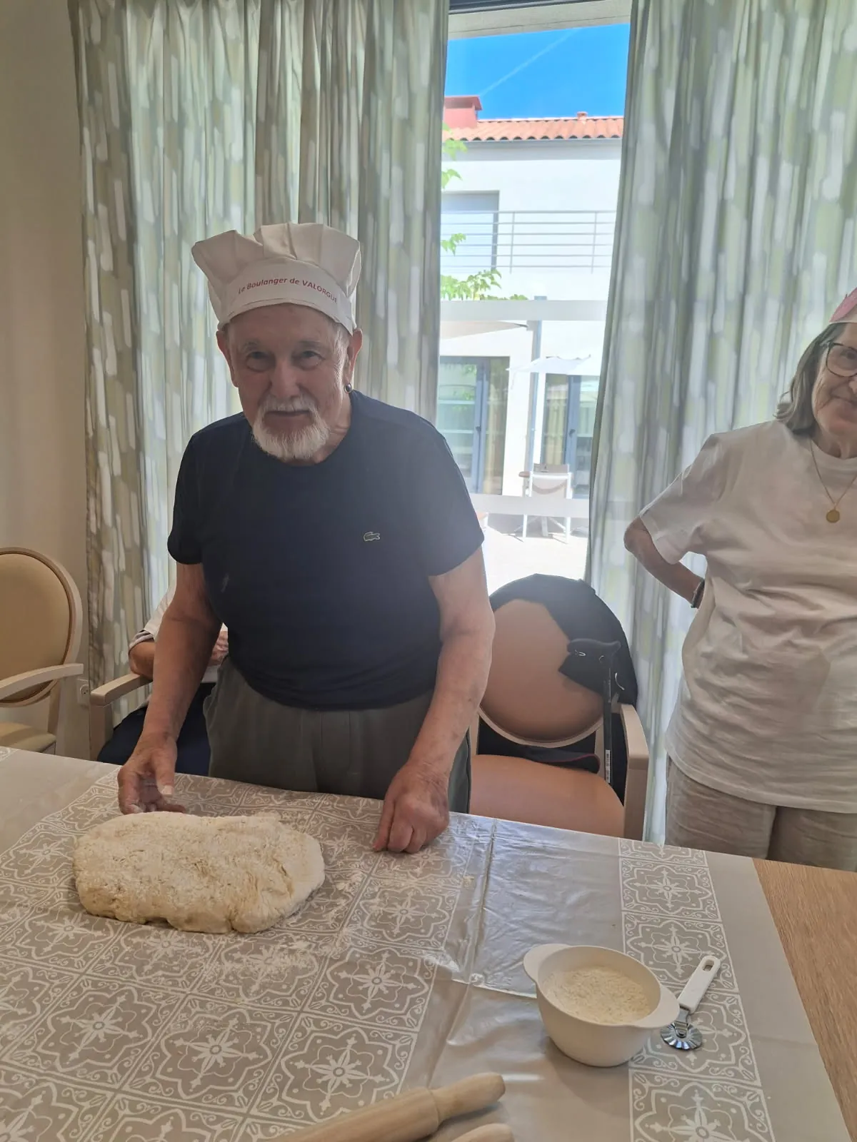  Atelier cuisine : "Faire son propre pain" avec Monsieur M., l'ancien boulanger !