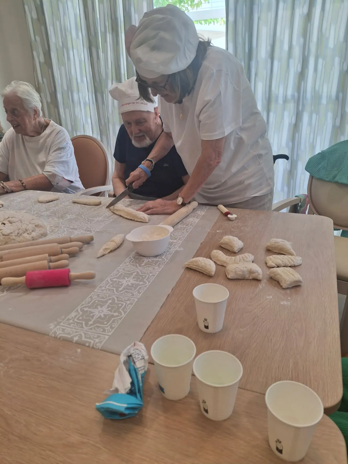  Atelier cuisine : "Faire son propre pain" avec Monsieur M., l'ancien boulanger !