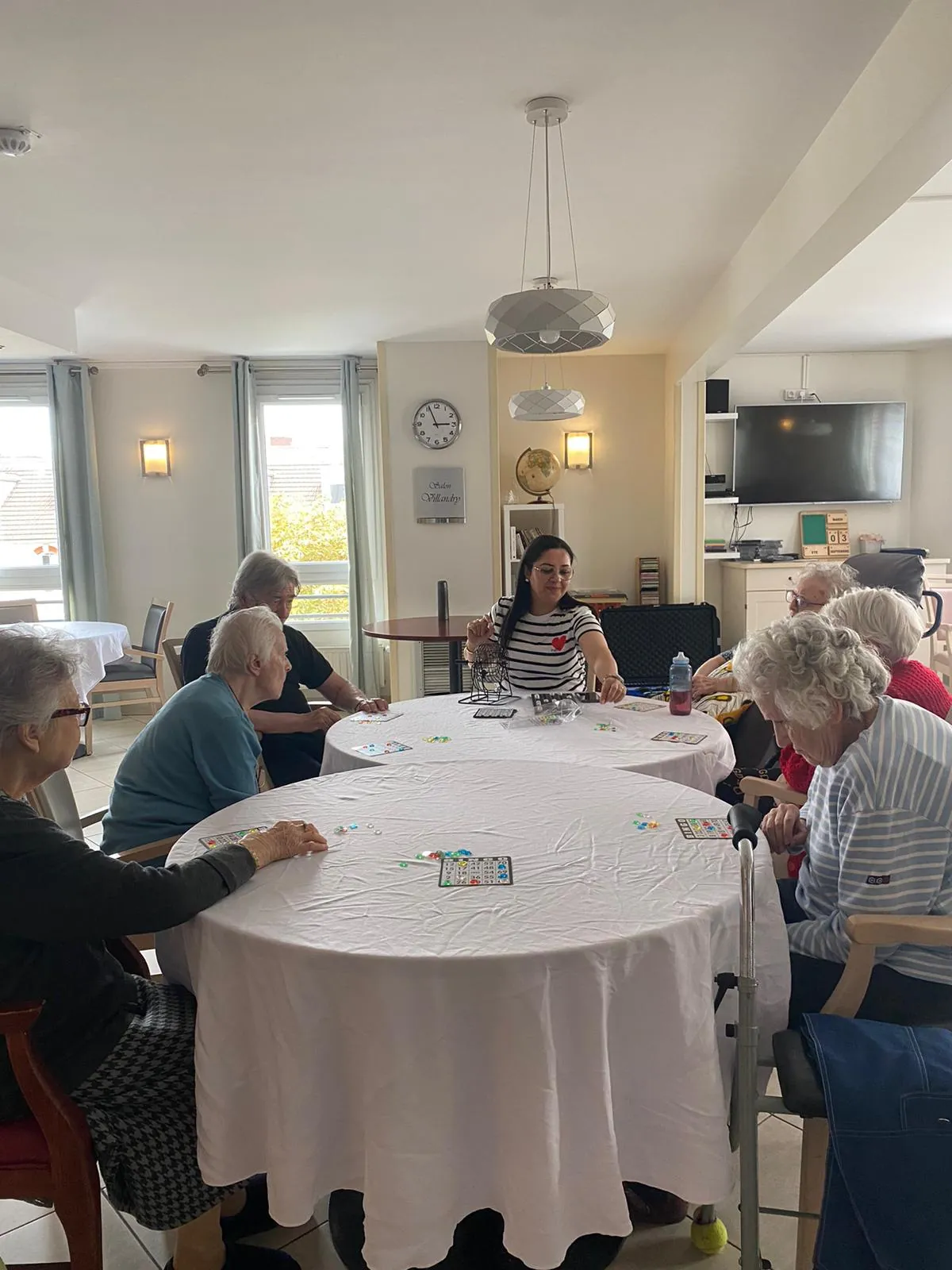 Loto avec les résidents 
