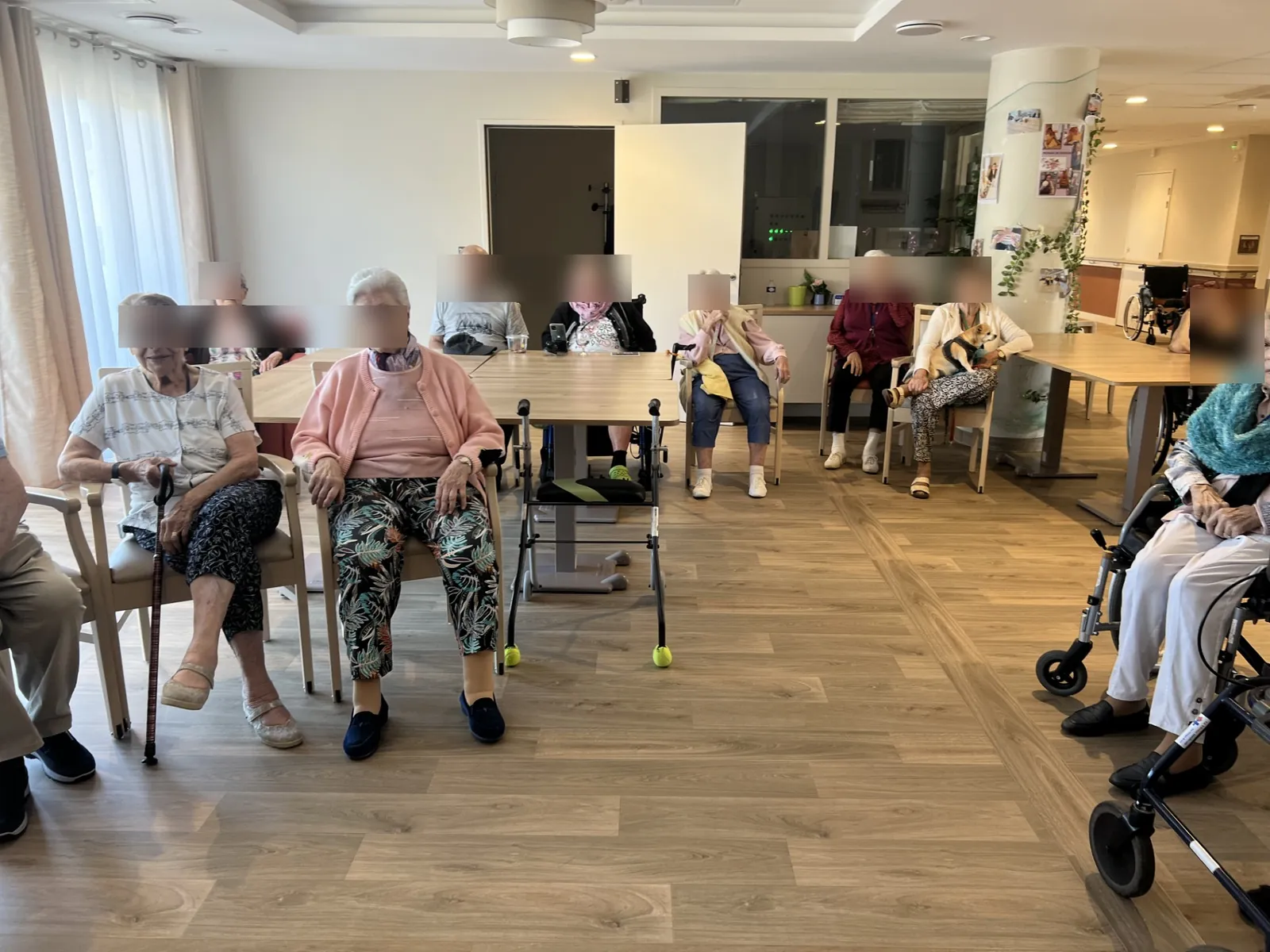 atelier mémoire au sein de l'EHPAD 