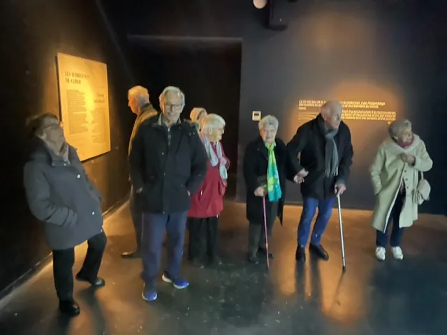 Visite du Pressoria 