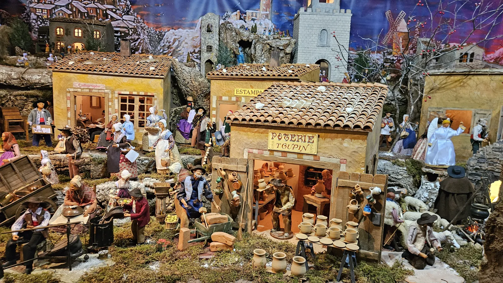 Sortie à la crèche d'Allauch