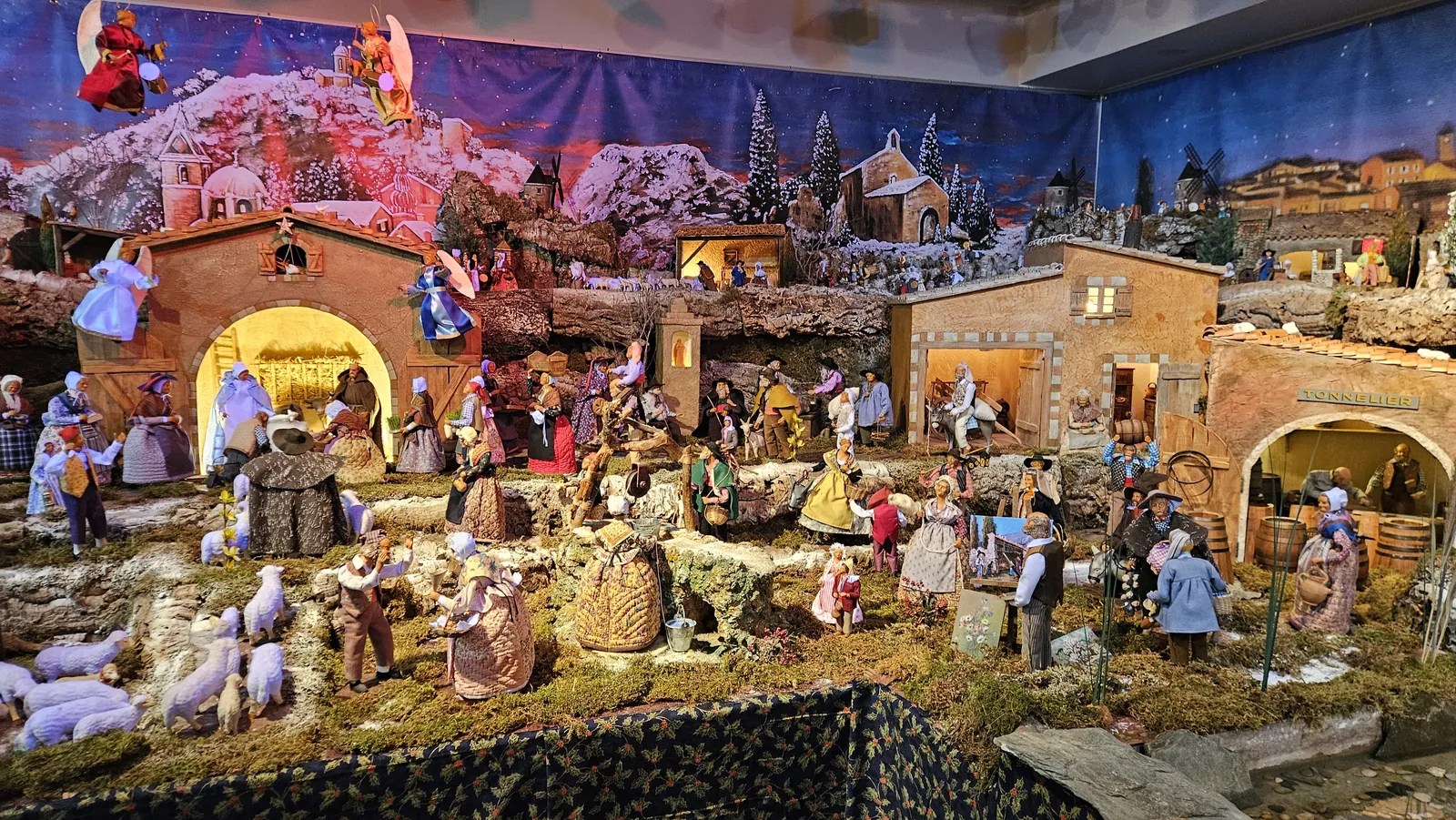 Sortie à la crèche d'Allauch