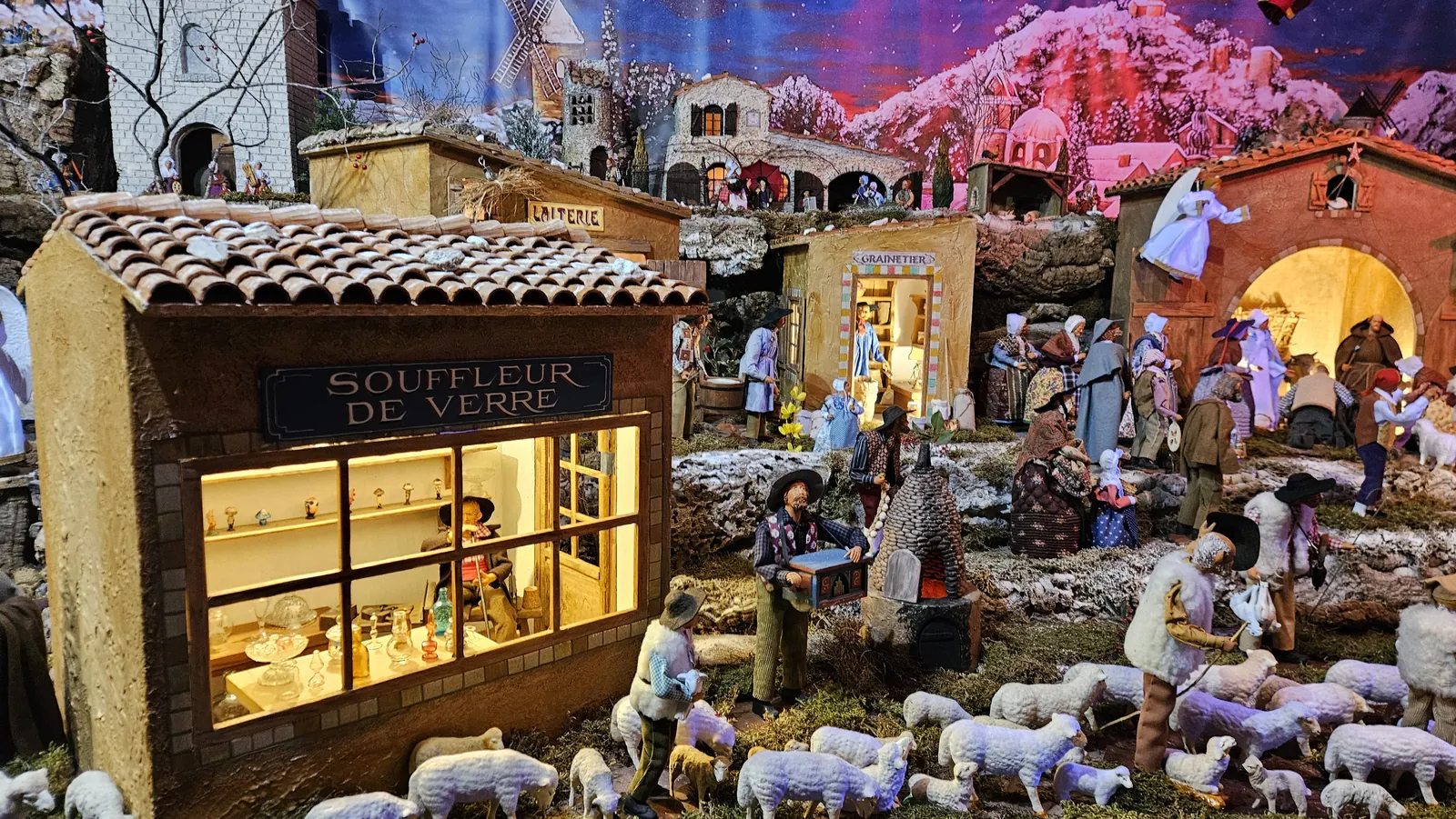 Sortie à la crèche d'Allauch