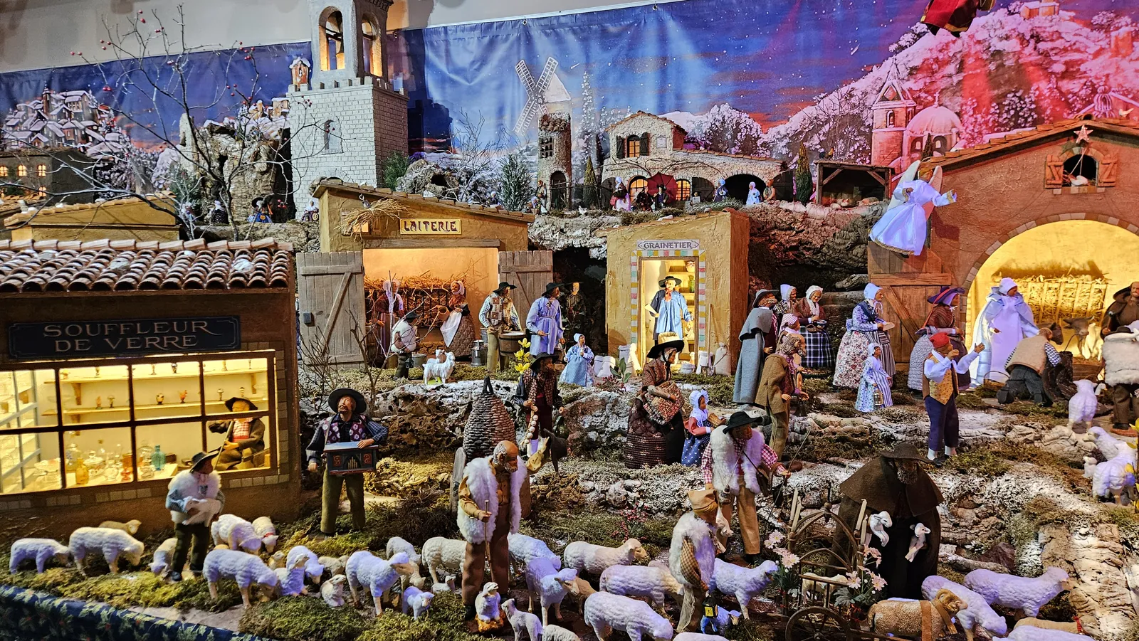 Sortie à la crèche d'Allauch