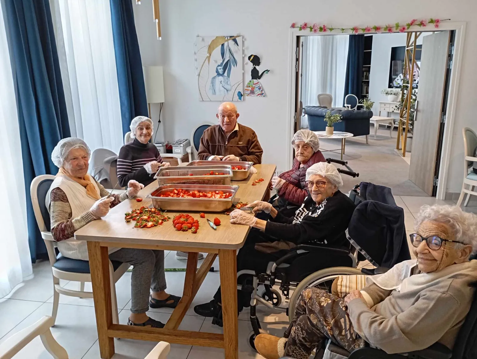 Atelier confiture à la résidence Saint Jean d'Agen 