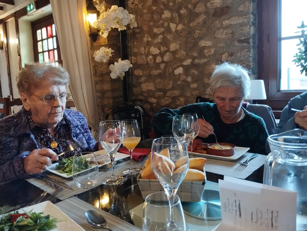 Sortie au restaurant !