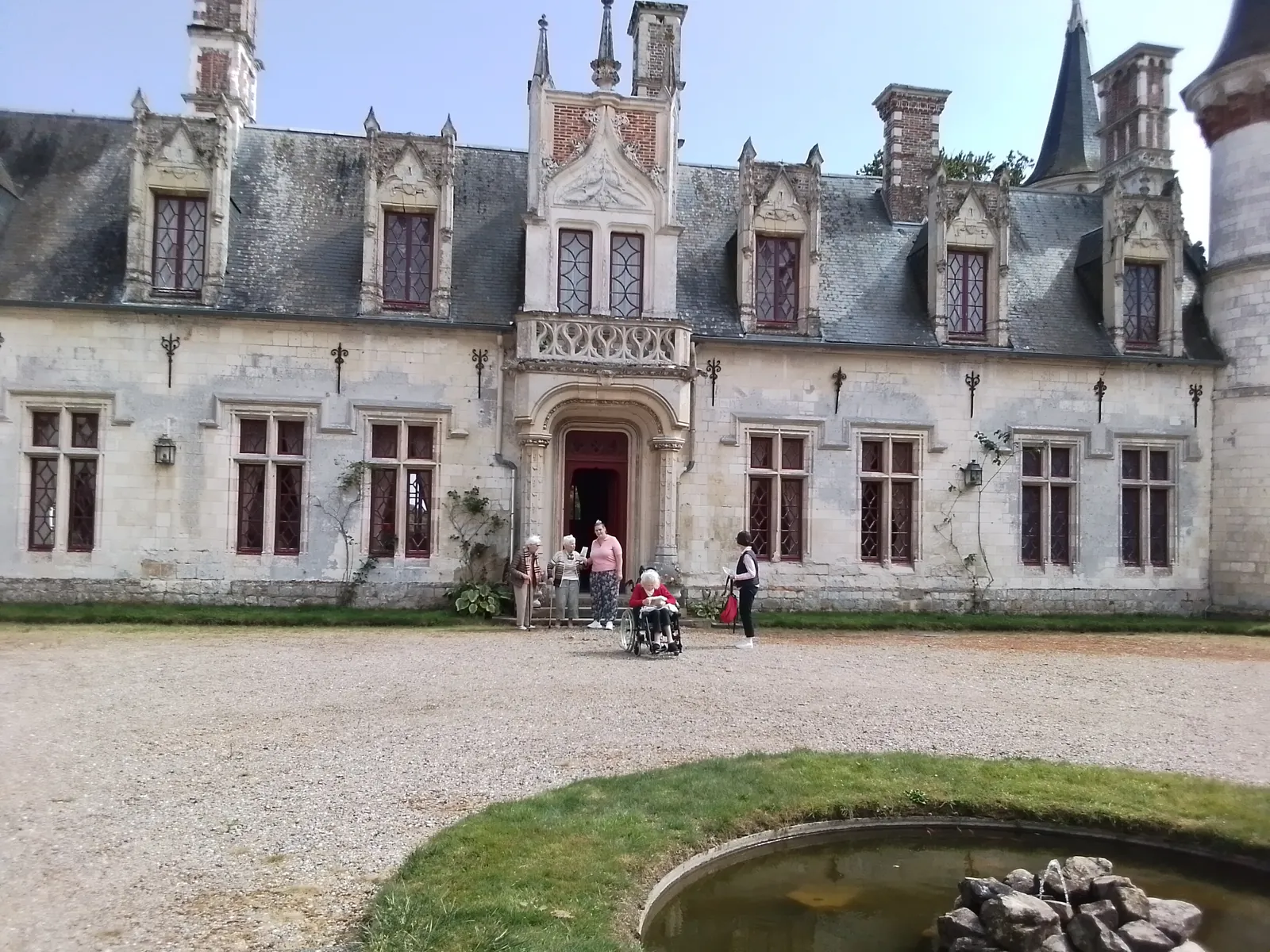 Visite du château  de Regnière-Ecluse