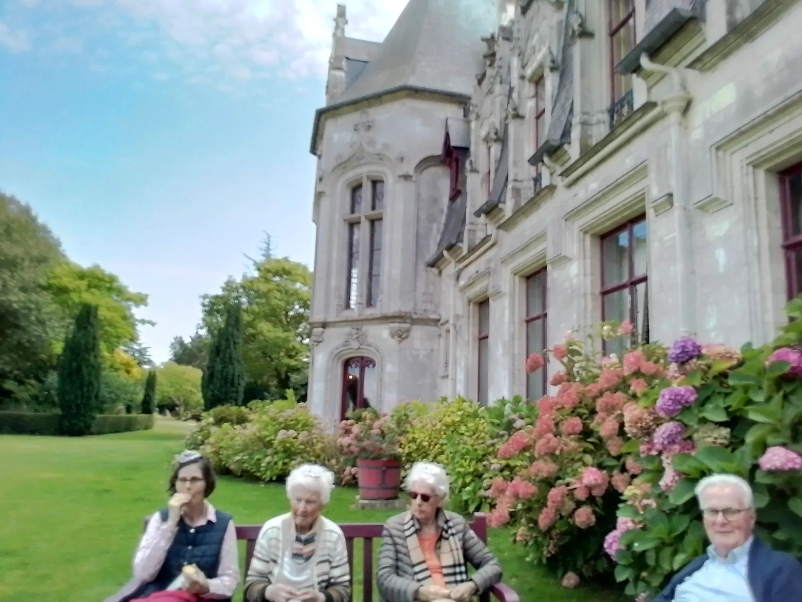 Visite du château  de Regnière-Ecluse
