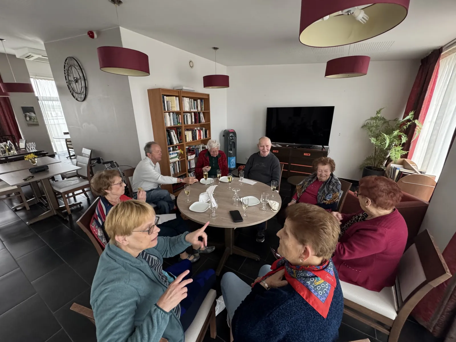 Apéritif convivial à la résidence !