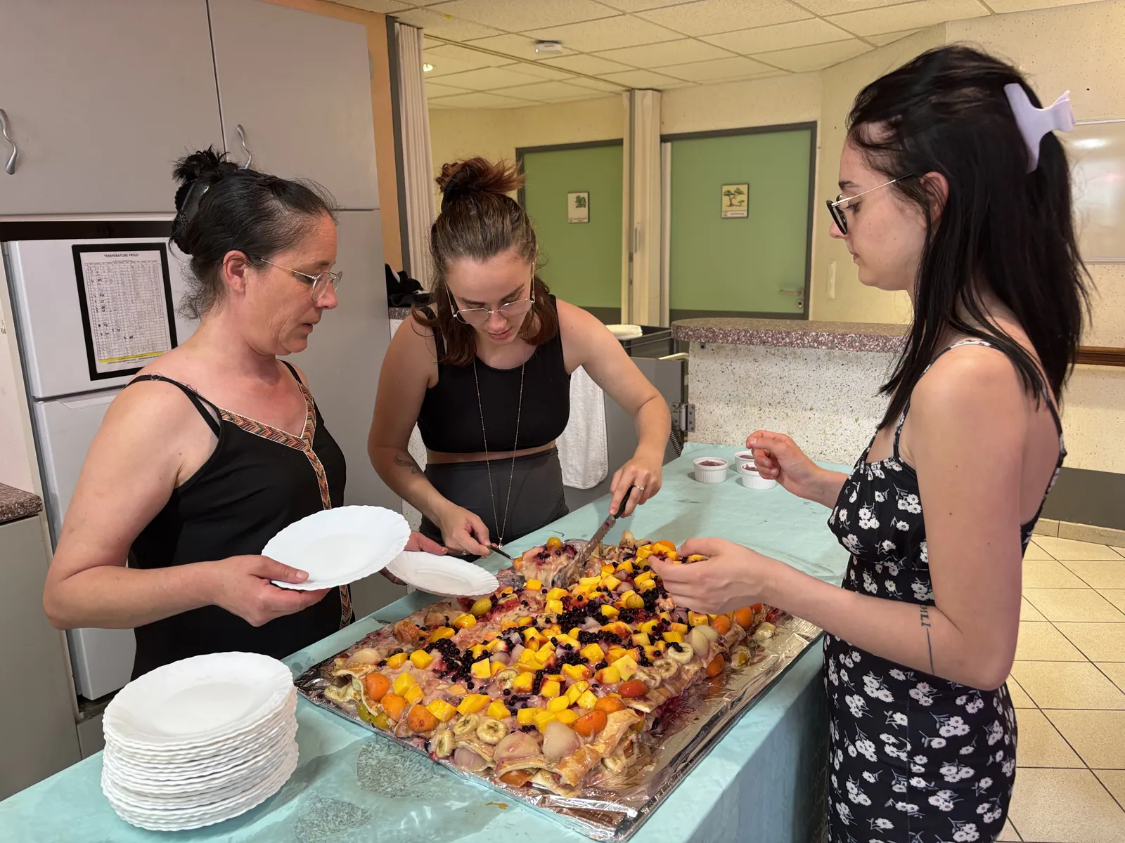 Le repas des familles : un moment chaleureux en musique ! 
