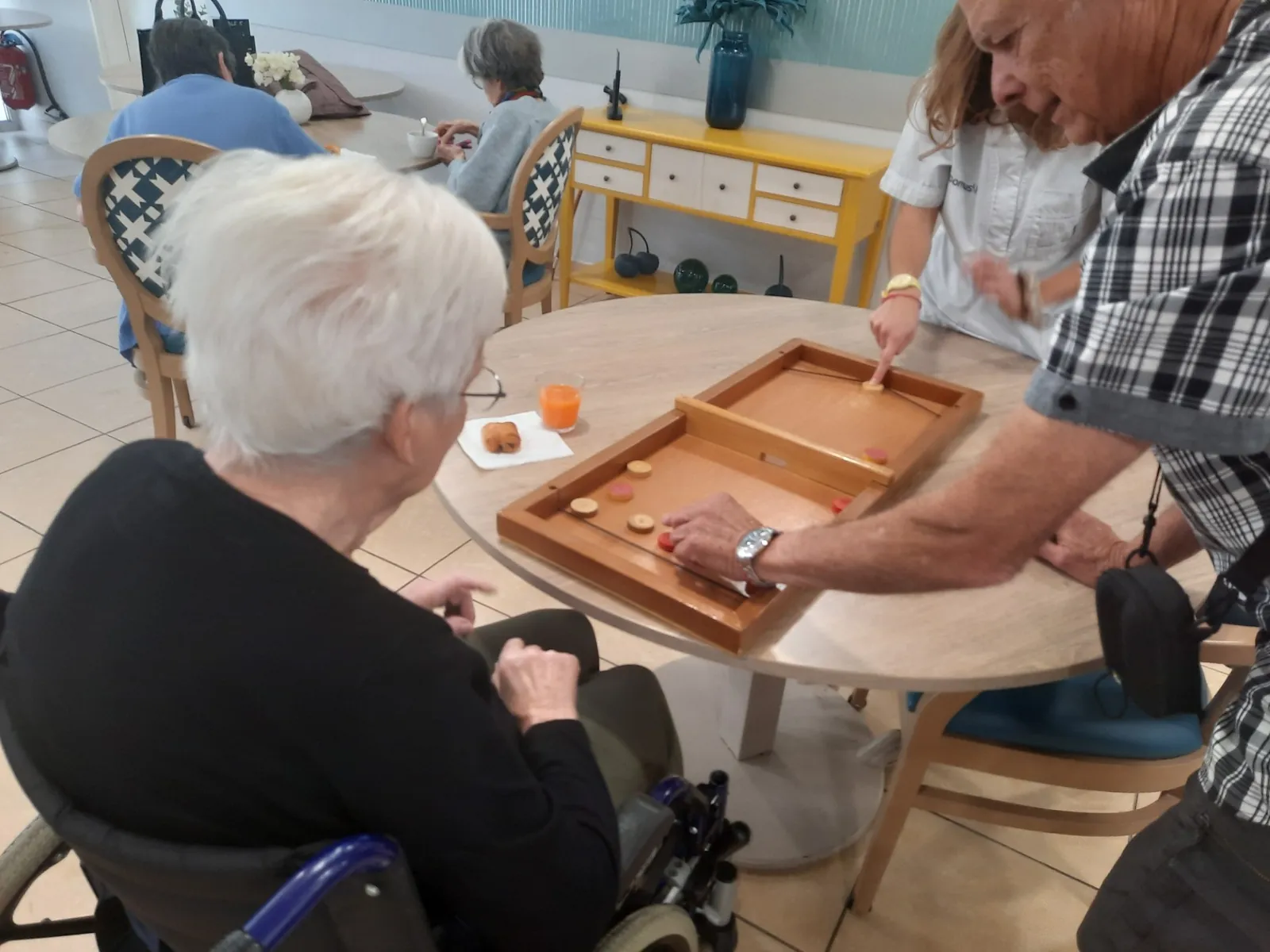 Atelier jeu d'antan, jeu en bois
