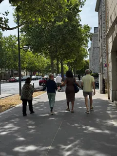 Marche active avec les résidents